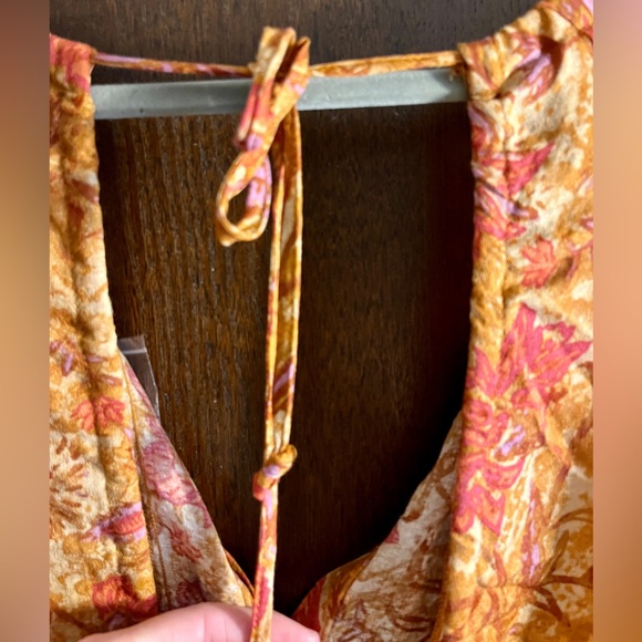 NWOT Free People Dance 'Til Dawn Romper in Floral Print Size S - Picture 11 of 12